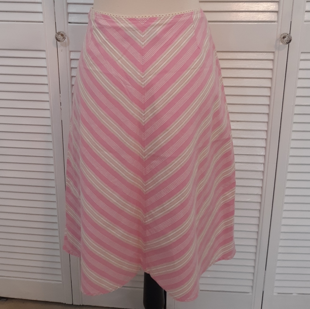 Tommy Hilfiger Chevron skirt sz 8 *B - Picture 2 of 5
